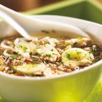 Gingery Chicken and Wild Rice Soup